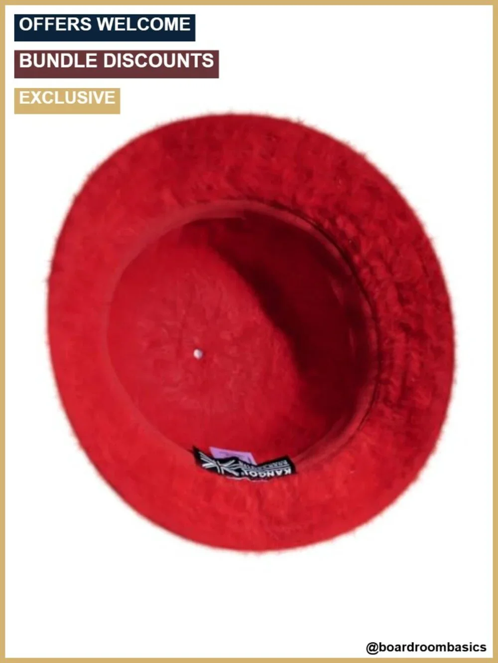Kangol Furgora Casual Bucket Hat Angora Blend Winter Fur Hat Adjustable